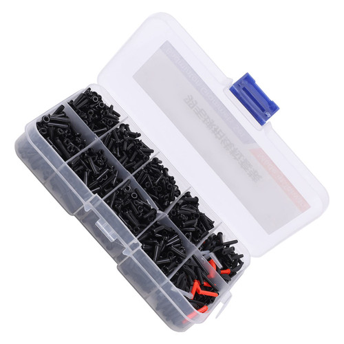 Keenso Badminton Grommets Tool Set Badminton String Protector Badminton Grommet Set, Nylon Badminton Racket Eyelets Bucket String Protector Badminton String Protector for Badminton