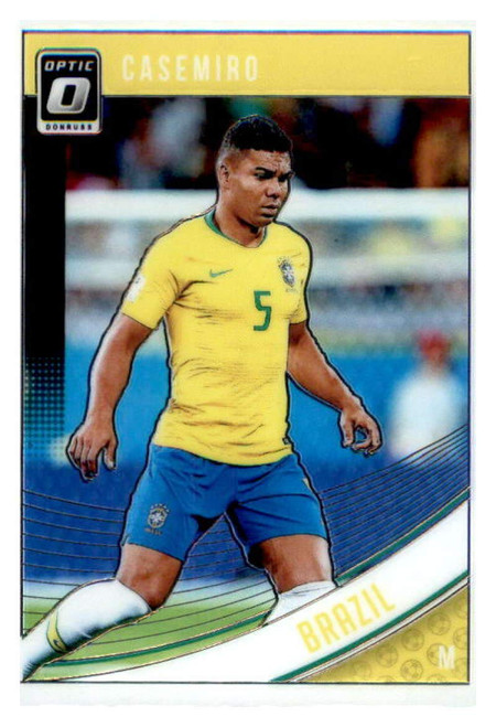 2018-19 Donruss Optic #108 Casemiro Brazil Soccer Trading Card