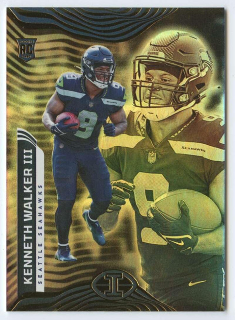 2022 Panini Illusions #51 Kenneth Walker III RC Rookie Seattle Seahawks NFL Football Trading Card