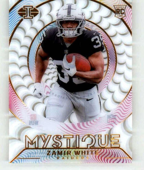 2022 Panini Illusions Mystique #23 Zamir White RC Rookie Las Vegas Raiders NFL Football Trading Card