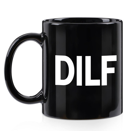 Maustic DILF Coffee Mug - Valentines Day Gifts for Him, Funny Coffee Mug for Men, Gifts for Husband Boyfriend Dad Father, Novelty Gift Ideas for Fathers Day Christmas Birthday Anniversary 11 Oz Black Maustic DILF Coffee Mug - Valentines Day Gifts for Him, Funny Coffee Mug for Men, Gifts for Husband Boyfriend Dad Father, Novelty Gift Ideas for Fathers Day Christmas Birthday Anniversary 11 Oz Black