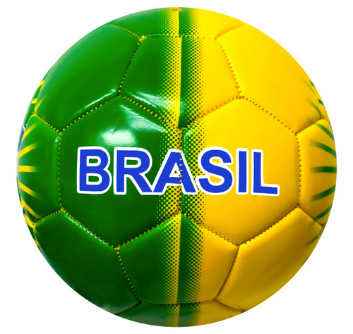 Just 4 Kicks Brasil Soccer Ball (Size 2), Brazil Mini Ball #2
