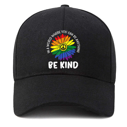 Be Kind Baseball Cap Adjustable Dad Hat Unstructured Cotton Hat