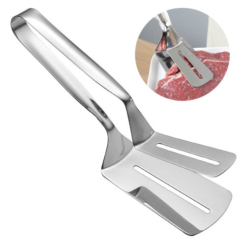 Cooking Tongs Slotted Fish Spatula for Cooking, Double Sided Spatula Tongs for Cooking, 10 Inch Kitchens Tongs Multipurpose Gripper for Steak Clamps, Barbecue Tongs, Fish Clip Food Flipping Tong Cooking Tongs Slotted Fish Spatula for Cooking, Double Sided Spatula Tongs for Cooking, 10 Inch Kitchens Tongs Multipurpose Gripper for Steak Clamps, Barbecue Tongs, Fish Clip Food Flipping Tong