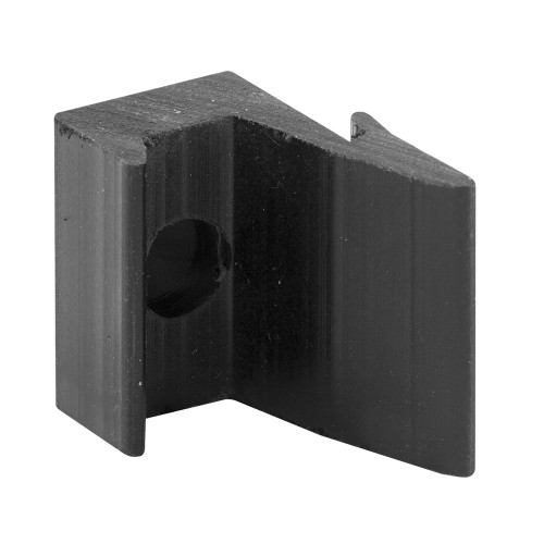 Slide-Co 191232 Shower Door Jamb Bumper Guide, Black,(Pack of 2)