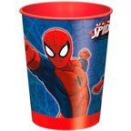 LICENSED CHARACTER PARTY CUPS (16 oz.) (Spiderman)