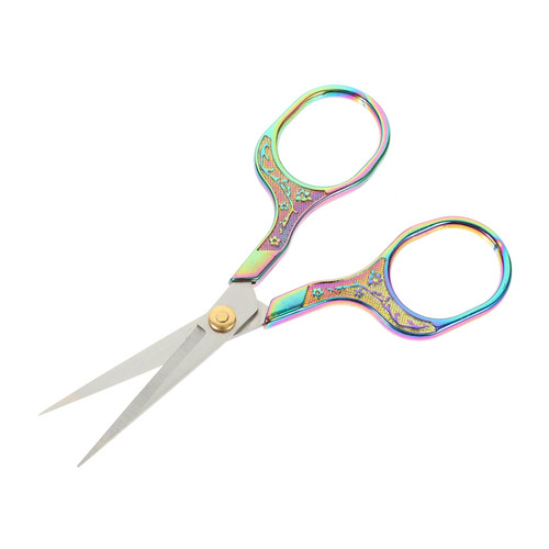 TEHAUX 2pcs Stainless Steel Scissors Fabric Needlework Scissors Clothing Scissors Stitching Scissors Sewing Shears Student Scissors Cloth Cutting Scissor Vintage Trimming Shears