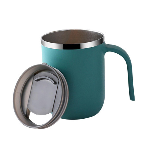 KICHOUSE Stainless Steel Mug Travel Cups with Lids Camping Water Bottle Glass Coffee Mugs Expresso Coffee Insulated Vacuum Travel Mug Portable Water Cup Vacuum Cup Insulation Cup Pp Office