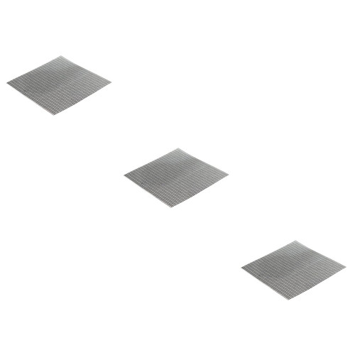 Amosfun 3pcs Metal Grate Grid Shape Cooking Mat Mesh Grill Mat Mesh Grill Net Outdoor Grilling Mat BBQ Grill Mat Reusable Grilling Mat Charcoal BBQ Grill Mesh Mat Baking Mat Barbecue