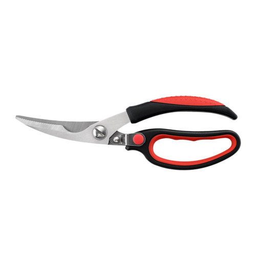 TIDTALEO Powerful Chicken Bone Shears Turkey Shears Meat Bone Scissor Chicken Bone Scissor Poultry Shears Scissors Heavy Duty Food Shear 304 Stainless Steel Fish Scissors Vegetable