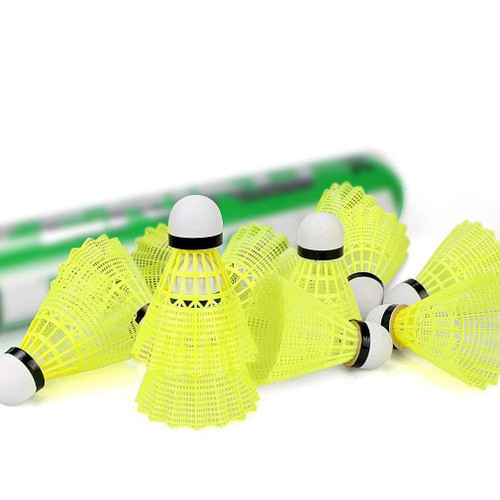 TRIEtree 12-Pack Nylon Shuttlecocks, High Speed Badminton Balls with Great Stability and Durability, Indoor Outdoor Sports Training Badminton Shuttlecocks TRIEtree 12-Pack Nylon Shuttlecocks, High Speed Badminton Balls with Great Stability and Durability, Indoor Outdoor Sports Training Badminton Shuttlecocks