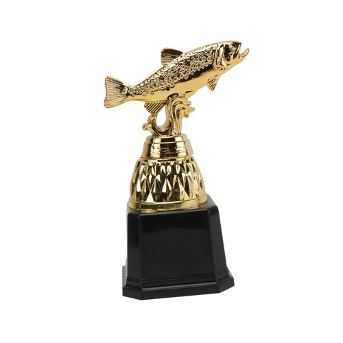 Happyyami Gold Trophy Cup Award Trophy Custom Trophy Mini Fish Statue Basketball Trophy Gold Award Cup Trophies Gold Trophies Soccer Trophies for Kids Sport Trophy Football Child Fishing