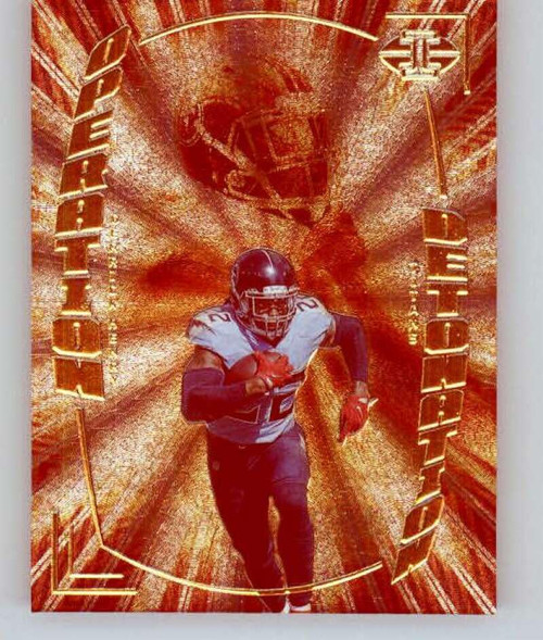 2022 Panini Illusions Operation Detonation #8 Derrick Henry Tennessee Titans NFL Football Trading Card