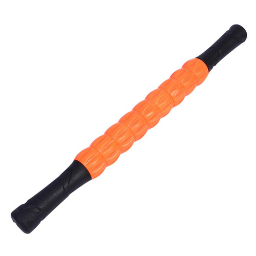 1pc Massage Roller Stick Muscle Relaxation Roller Back Roller Massager Fascia Roller Muscle Massage Roller Foam Exercise Roller Sports Roller Wheel Back Pain Man Yoga Plastic