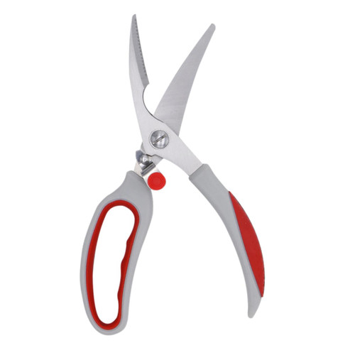 Ciieeo Chicken Bone Scissors Meat Scissors Outdoor Bbq Scissors Poultry Chicken Bone Shears Kitchen Food Shears Food Scissors Kitchen Scissors Metal Stainless Steel Fish Scissors