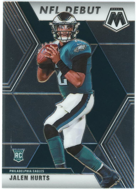 2020 Panini Mosaic #265 Jalen Hurts RC Rookie Philadelphia Eagles NFL Football Trading Card 2020 Panini Mosaic #265 Jalen Hurts RC Rookie Philadelphia Eagles NFL Football Trading Card