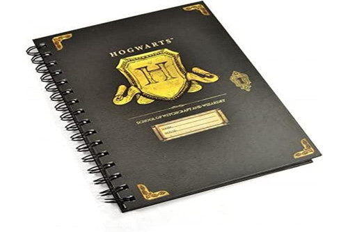 HARRY POTTER Harry Potter Hogwarts Wiro Bound A5 Notebook