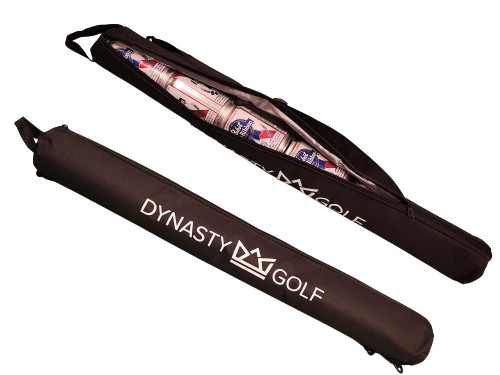 Insulated Golf Beer Sleeve for Golf Bag - Golf Beer Cooler for Golf Bag - 6 Beer Cooler for Bag - Golf Accessories Cooler - Golf Bag Beer Cooler Sleeve