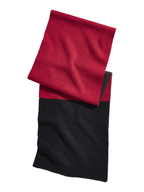 Alfani Mens Winter Blanket Muffler Scarf Red O/S
