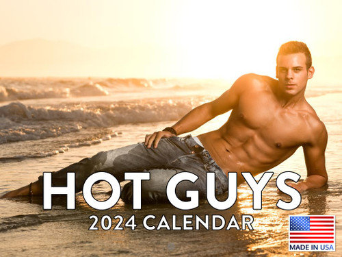 Hot Guy Calendar 2024 Monthly Wall Calender 12 Month