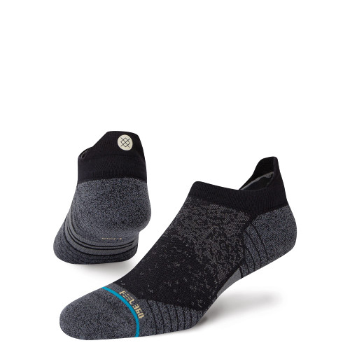 Stance Run Tab St Socks (X-Large, Black)