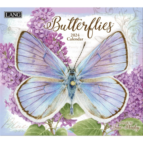 LANG Butterflies 2024 Wall Calendar (24991001898)