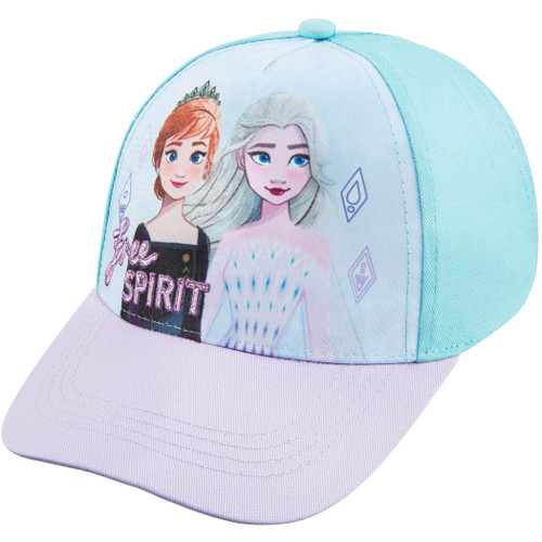 Disney Frozen 2 Toddler Girls Elsa and Anna Baseball Cap - Age 2-4 Disney Frozen 2 Toddler Girls Elsa and Anna Baseball Cap - Age 2-4