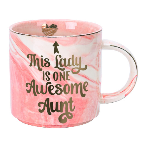 Aunt Birthday Gifts from Niece, Nephew - Funny Gag BAE Best Aunt Ever Gift, New Aunt, Pregnancy Announcement, Christmas - Great Auntie Gifts - One Awesome Aunt - Favorite Aunt Mug, Ceramic Coffee Cup Aunt Birthday Gifts from Niece, Nephew - Funny Gag BAE Best Aunt Ever Gift, New Aunt, Pregnancy Announcement, Christmas - Great Auntie Gifts - One Awesome Aunt - Favorite Aunt Mug, Ceramic Coffee Cup