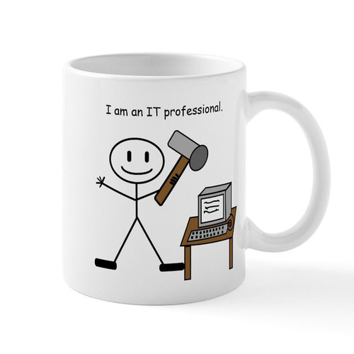 CafePress It Pro Mugs 11 oz (325 ml) Ceramic Coffee Mug