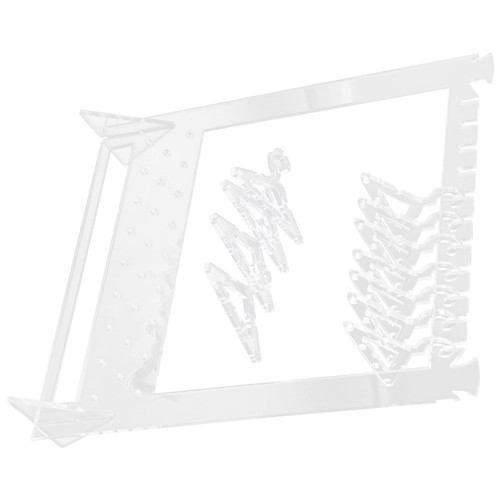 CHILDWEET Jewelry Storage Rack Jewelry Hanger Rack Jewelry Organizer Stand Doll Clothes Hangers Doll Apparel Rack Earring Holder Organizer Earring Display Stand Mini Acrylic Display Rack CHILDWEET Jewelry Storage Rack Jewelry Hanger Rack Jewelry Organizer Stand Doll Clothes Hangers Doll Apparel Rack Earring Holder Organizer Earring Display Stand Mini Acrylic Display Rack