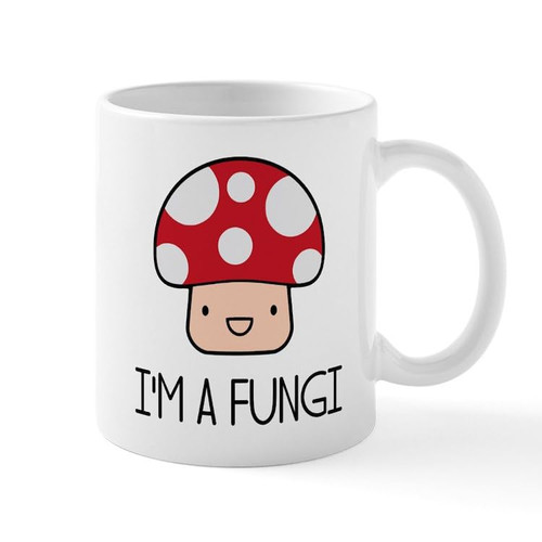 CafePress I'm A Fungi Fun Guy Mushroom Mugs 11 oz (325 ml) Ceramic Coffee Mug