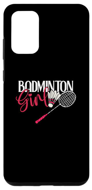 Galaxy S20+ Badminton Girl | Shuttlecock Racket | Badminton Player Case