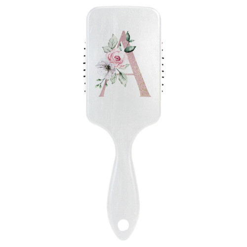 A Wet Brush Detangling Hair Brush for Kids Girls Air Cushion Comb Wet And Dry Hairbrush Wetbrush Rose Floral
