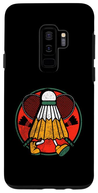 Galaxy S9+ Funny Shuttlecock Racket | Badminton Player Case
