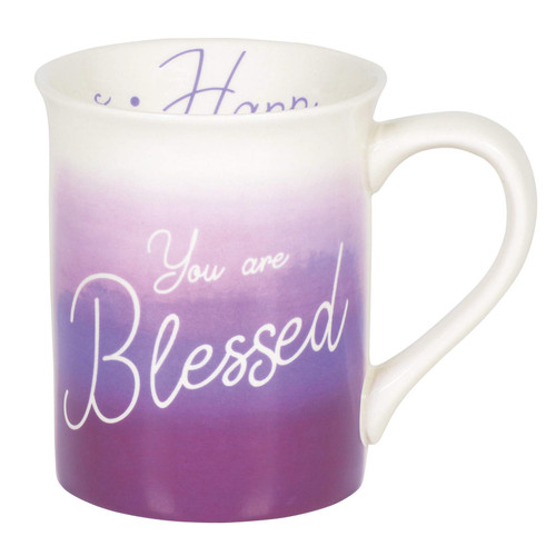 Enesco Our Name is Mud You are Blessed Muditations Coffee Mug, 16 Ounce, Multicolor