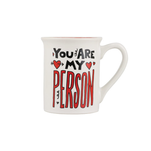 Enesco Our Name is Mud You are My Person Coffee Mug, 16 Ounce, Multicolor