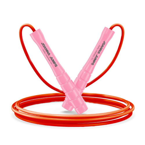 Lightweight Jump Rope for Fitness and Exercise - Adjustable Jump Ropes with Plastic Handles - Tangle-Free Skipping Rope for Crossfit, Gym, Cardio and Endurance Training - Jumping Rope for Workout (Red) Lightweight Jump Rope for Fitness and Exercise - Adjustable Jump Ropes with Plastic Handles - Tangle-Free Skipping Rope for Crossfit, Gym, Cardio and Endurance Training - Jumping Rope for Workout (Red)