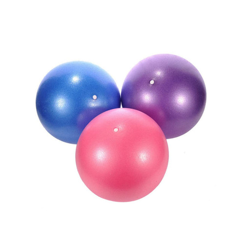 Milisten 3pcs Exercise Core Pilates Mini Stability Ball Balance Physical Stretching Ball Small Pilates Ball Small Yoga Ball Workout for Women Training Pilates Switzerland to Stretch Office