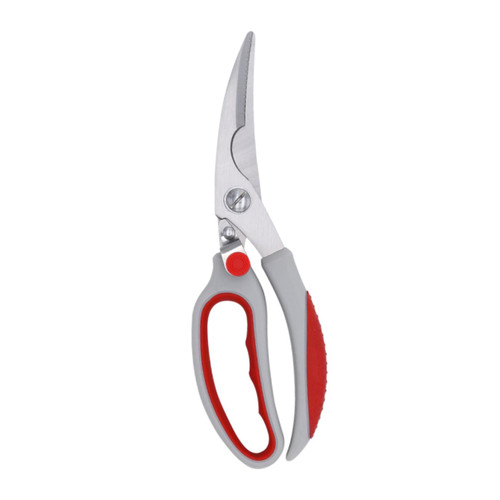 HOMSFOU Chicken Bone Scissors Stainless Steel Scissors Kitchen Scissor Restaurant Scissor Hotel Scissor Metal Scissors Food Scissors Meat Scissors Metal Kitchen Shears Poultry Shear Heavy