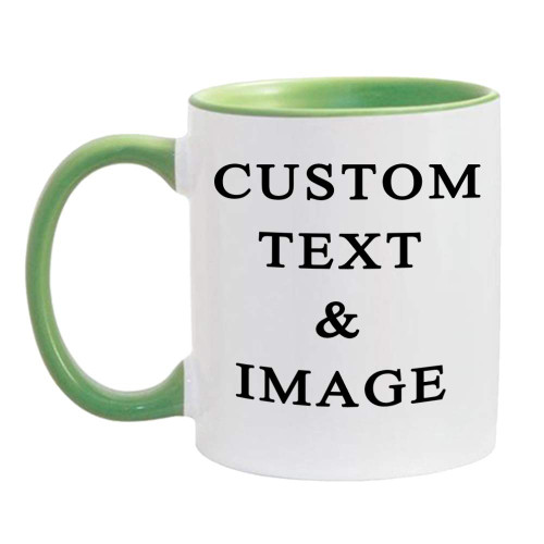 Customized Photo Mug with Personalized Text Upload Your Image with Different Designs,11 ounces