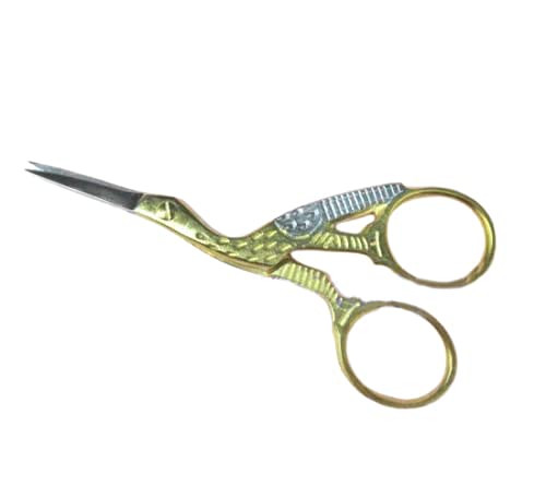 Mundial Classic Forged 3-1/2 Stork Embroidery Scissors 108-CS