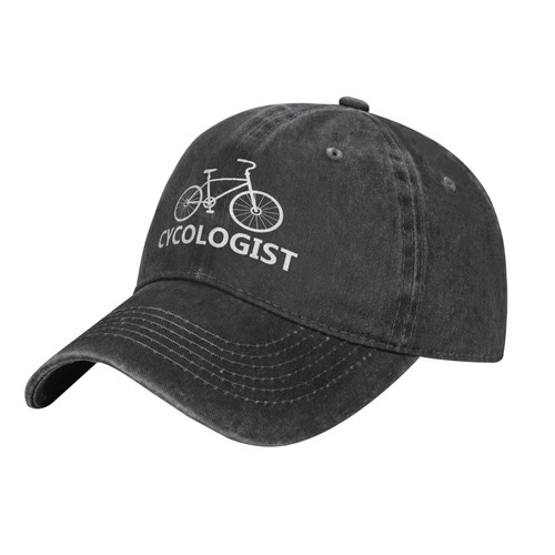 Adult Vintage Trucker Dad Hat,Cycologist with Bike,Baseball Cap Funny Cowboy Hat