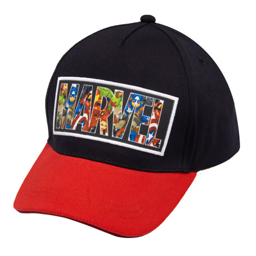 Marvel Avengers, Captain America, Hulk, Ironman Flat Brim Baseball Cap Hat, Boys Ages 5-17
