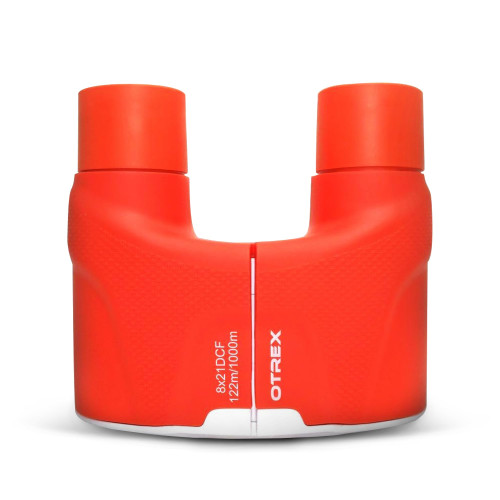 Binoculars for Kids | 8x21 High-Resolution Kids Binoculars for 8-12 Years Old | Kids Binoculars for Boys and Girls, Shockproof & Compact for Bird Watching, Travel, Hiking, Camping, Hunting (Red)