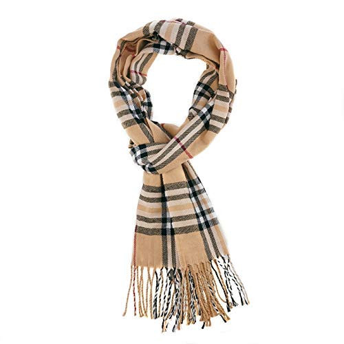 Plaid Super Soft Scarfs Luxurious Cashmere Feel Winter Scarf For Mens Womens Winter Warm SCOTLAND Made 100% CASHMERE Scarf Scarves Plaid Wool Nova Scottish Fashion Soft Wool Tartan Plaid Gift for Men Women