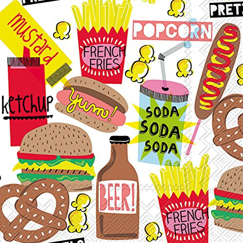 Ideal Home Range 20 Count Fair Paper Cocktail Napkins