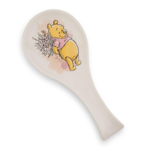 Disney Winnie the Pooh Floral Ceramic Spoon Rest Holder Disney Winnie the Pooh Floral Ceramic Spoon Rest Holder