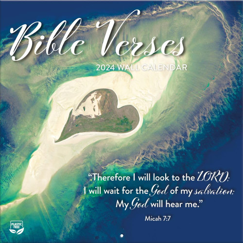 Turner Licensing, Bible Verses 2024 Wall Calendar