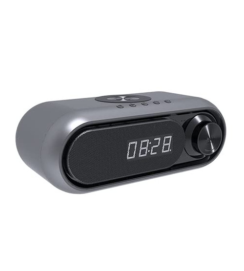 VLEJEARI Digital Alarm Clock Radio with Wireless Changer