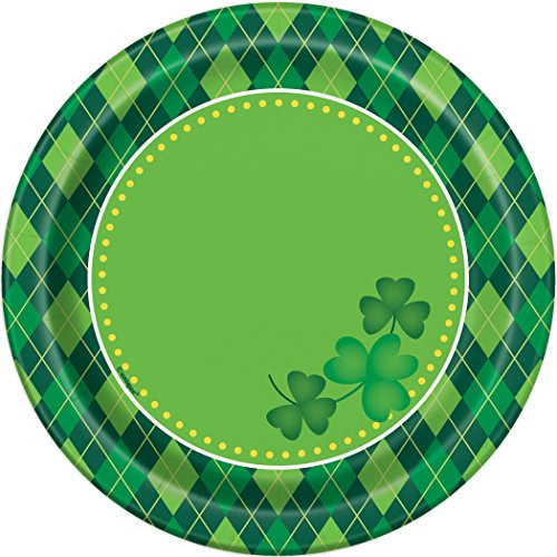 Argyle St. Patrick's Day Dessert Plates, 8ct